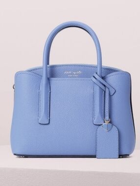 kate spade Light Blue Leather Crossbody Bag With Dustcover Nwt Retail $278